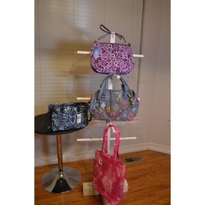 Vera Bradley Lot of 4 New Handbags & Purses Quilted Floral Tote Crossbody Bags